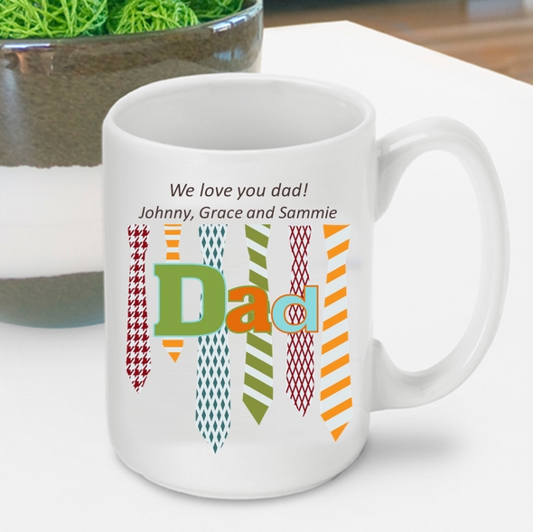Taza personalizada del día de padre