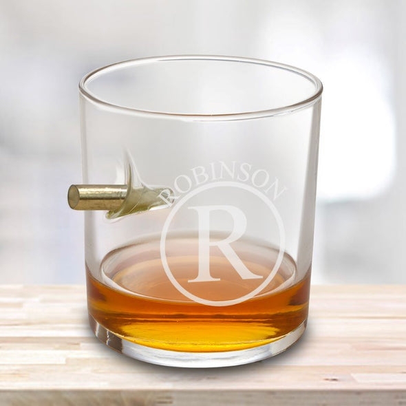 Vaso de whisky personalizado tipo bala - Vaso de whisky Lowball