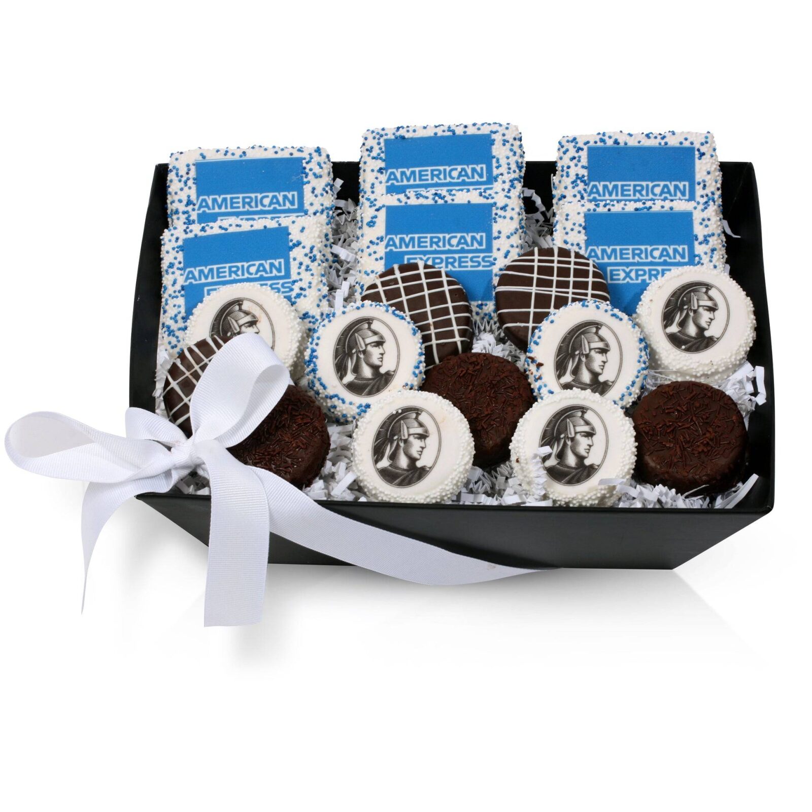 Cesta de regalo de marca - 18 piezas