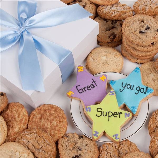 Caja de regalo de galletas Super Stars Signature (12 galletas)