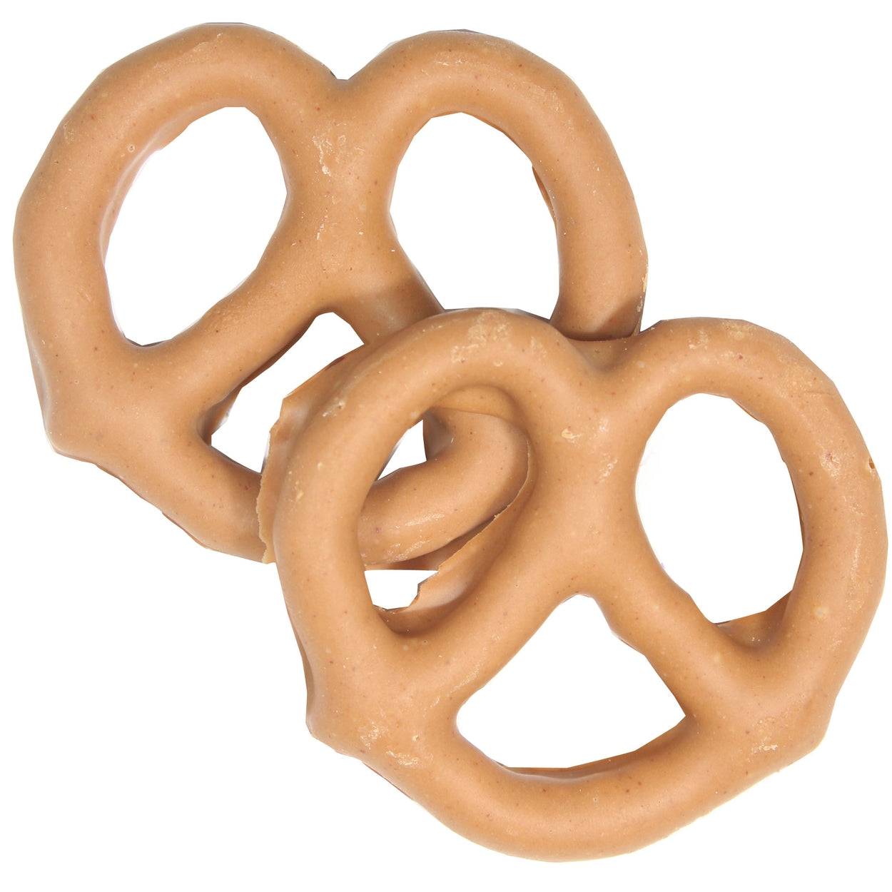 Pretzels cubiertos de chocolate y cacahuete - 96 unidades
