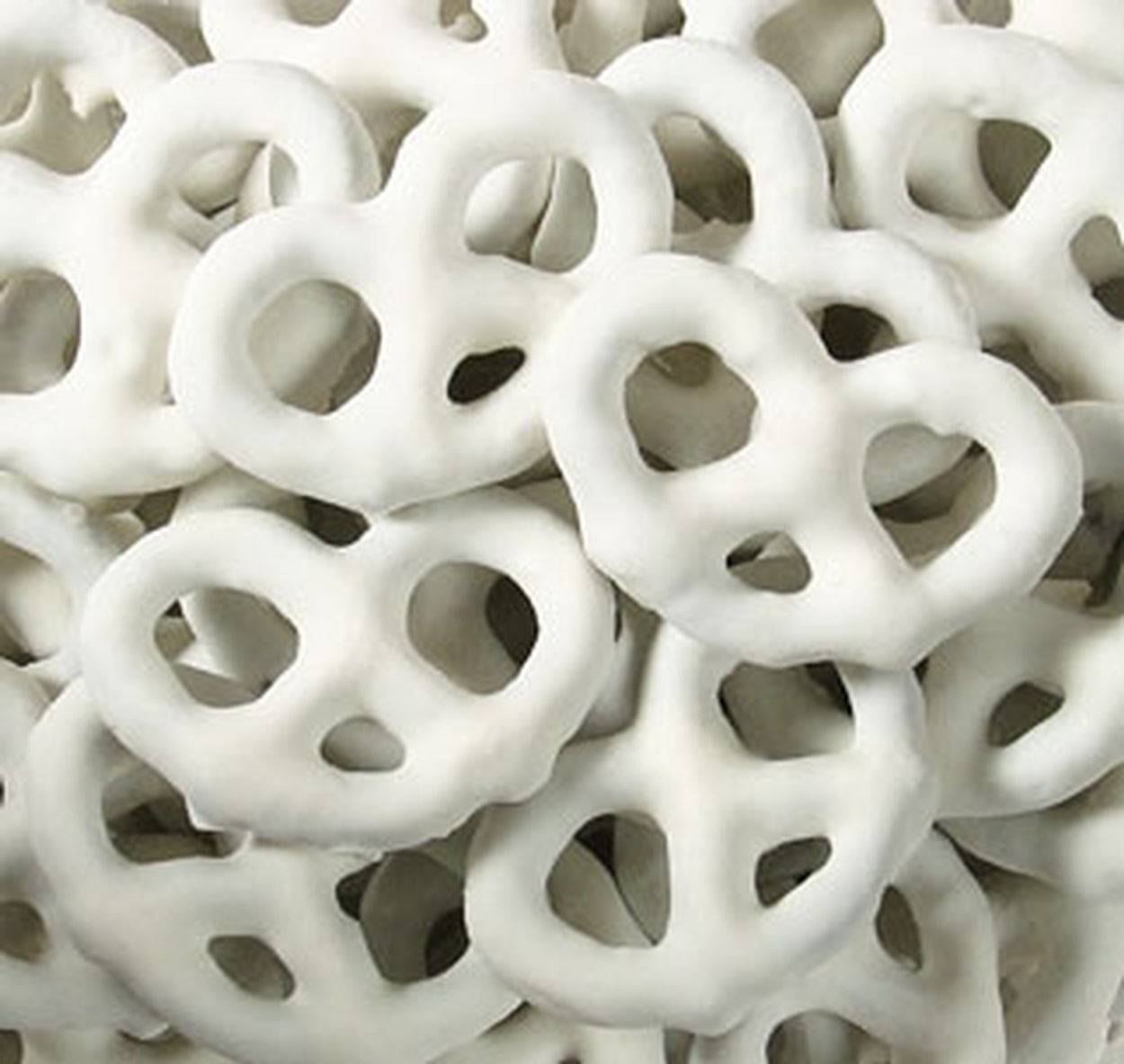 Pretzels cubiertos de yogur griego - 96 unidades