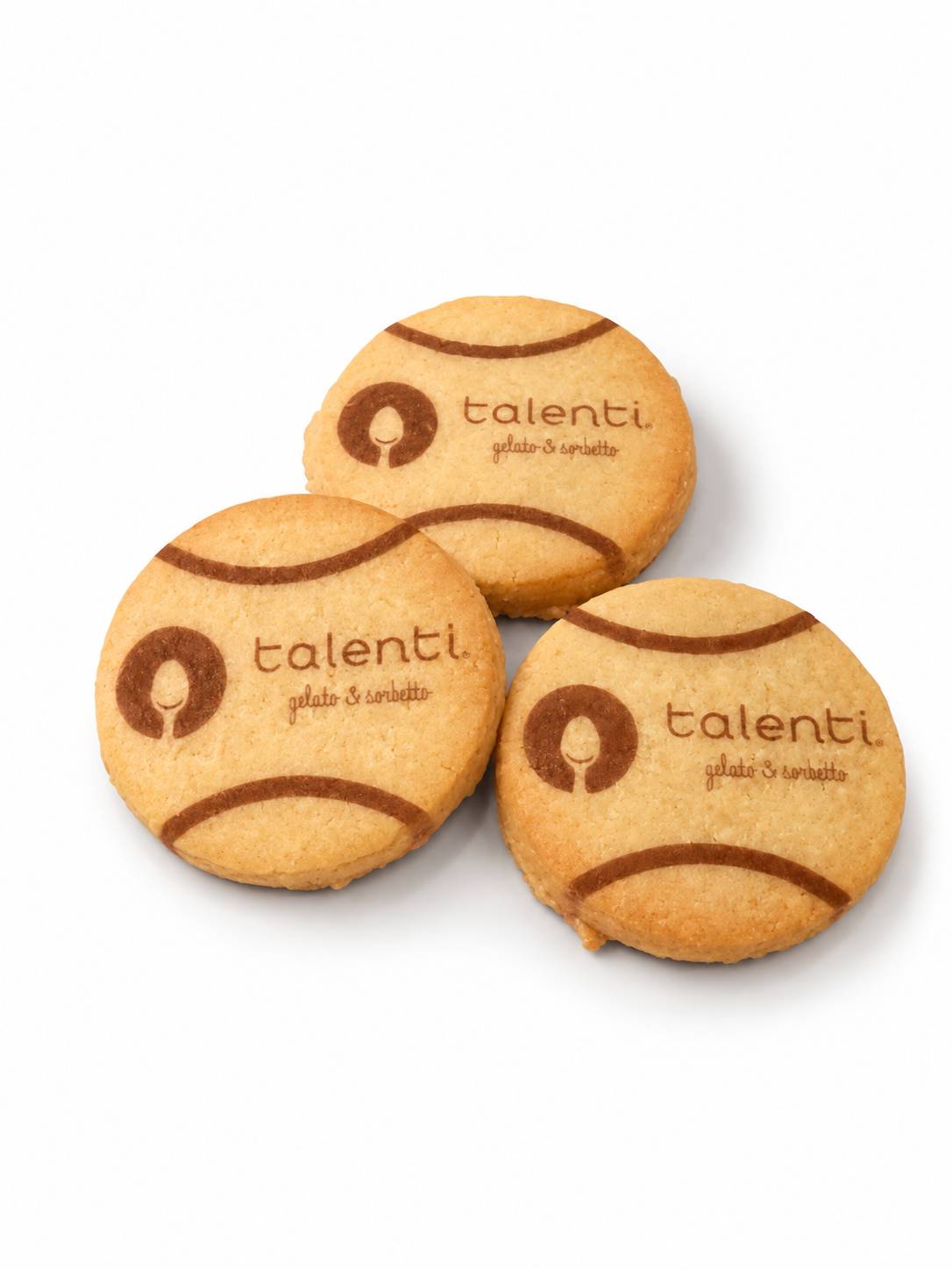 Mini galletas de mantequilla y azúcar de marca - Redondas de 4,4 cm - Paquete de 60