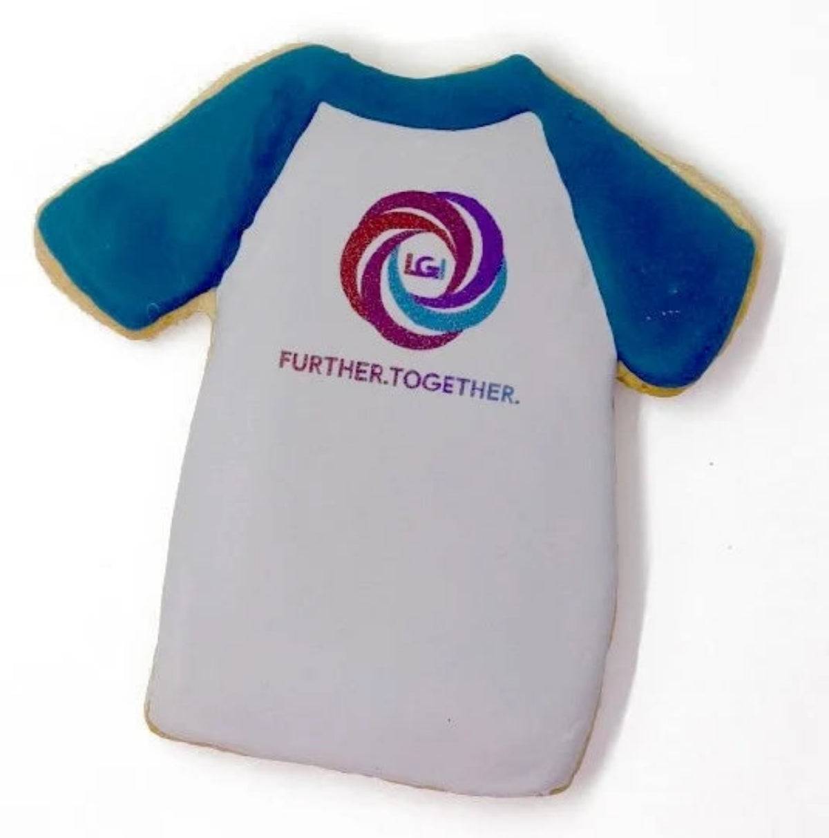 Camiseta estampada de 4" con diseño de galleta de azúcar (unidad individual)
