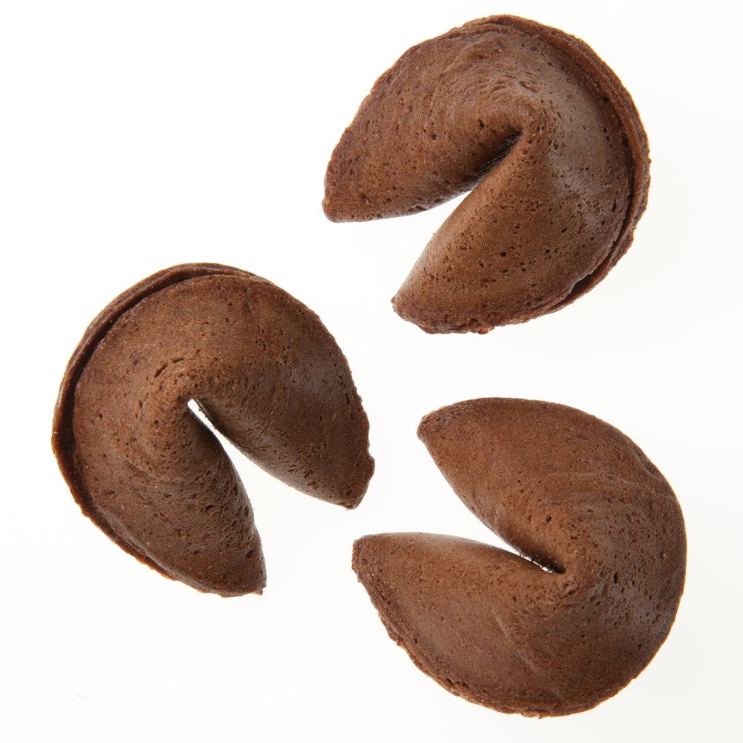 Galletas de la fortuna de cacao gourmet simples - Individual