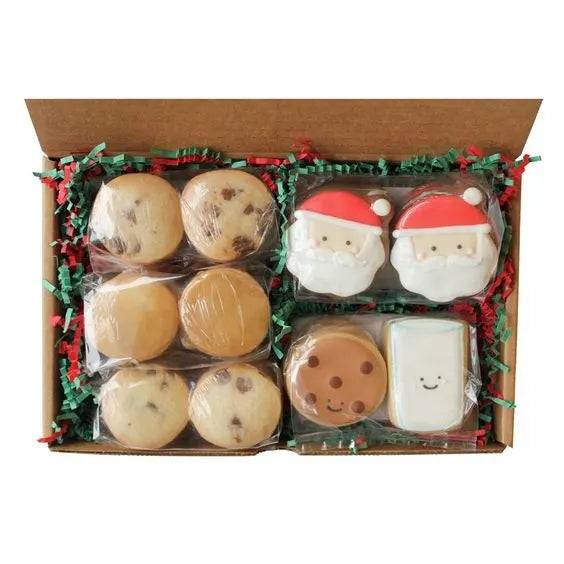 Galletas navideñas surtidas - Caja de regalo de 18 unidades