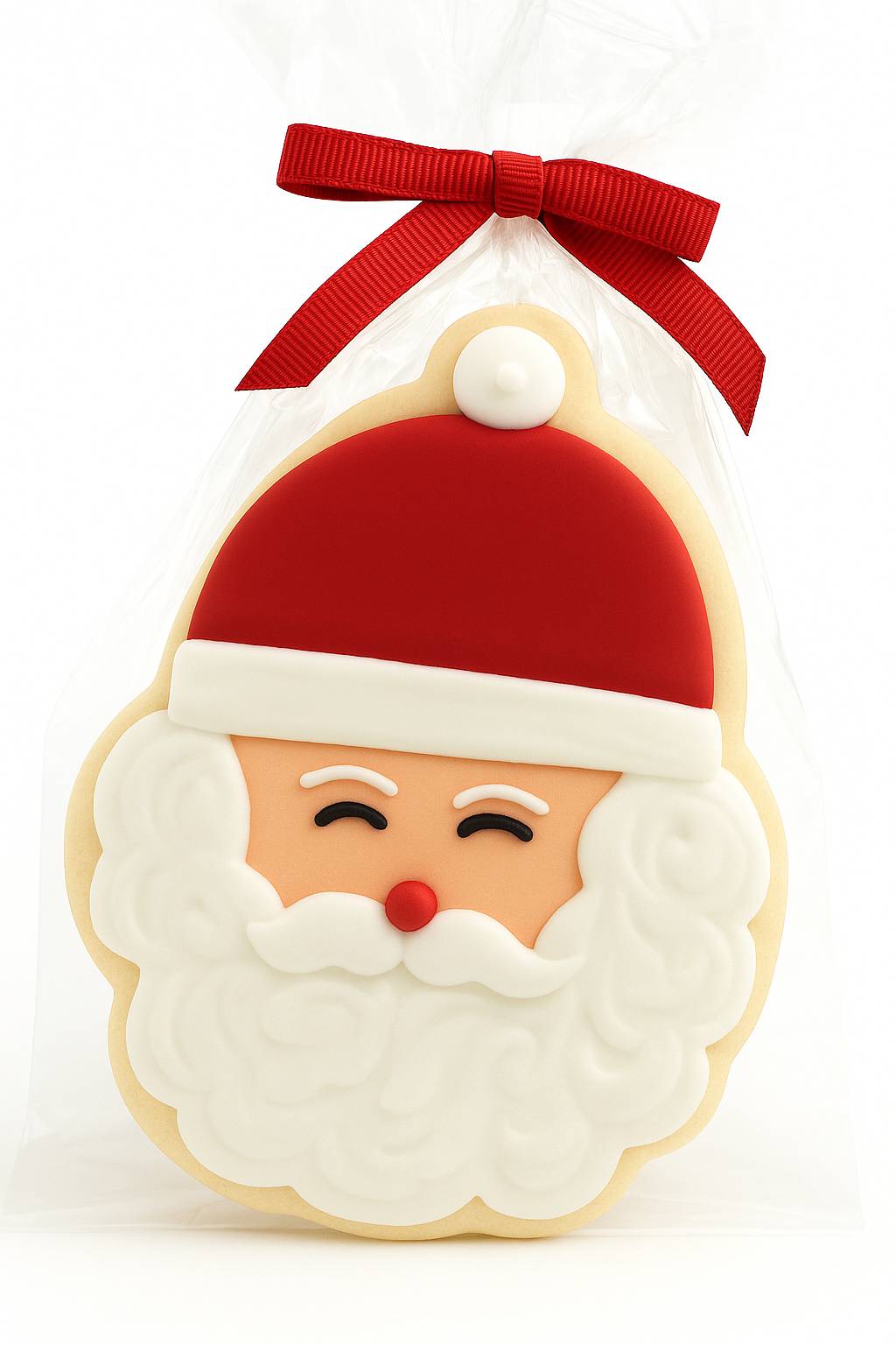 Galleta de azúcar de Papá Noel - Individual