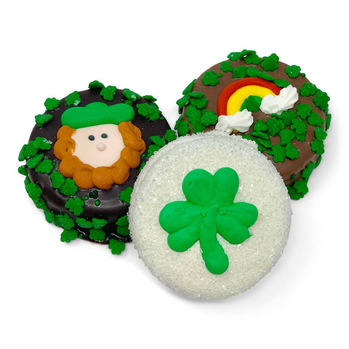 Galleta sándwich decorada para el Día de San Patricio - Individual