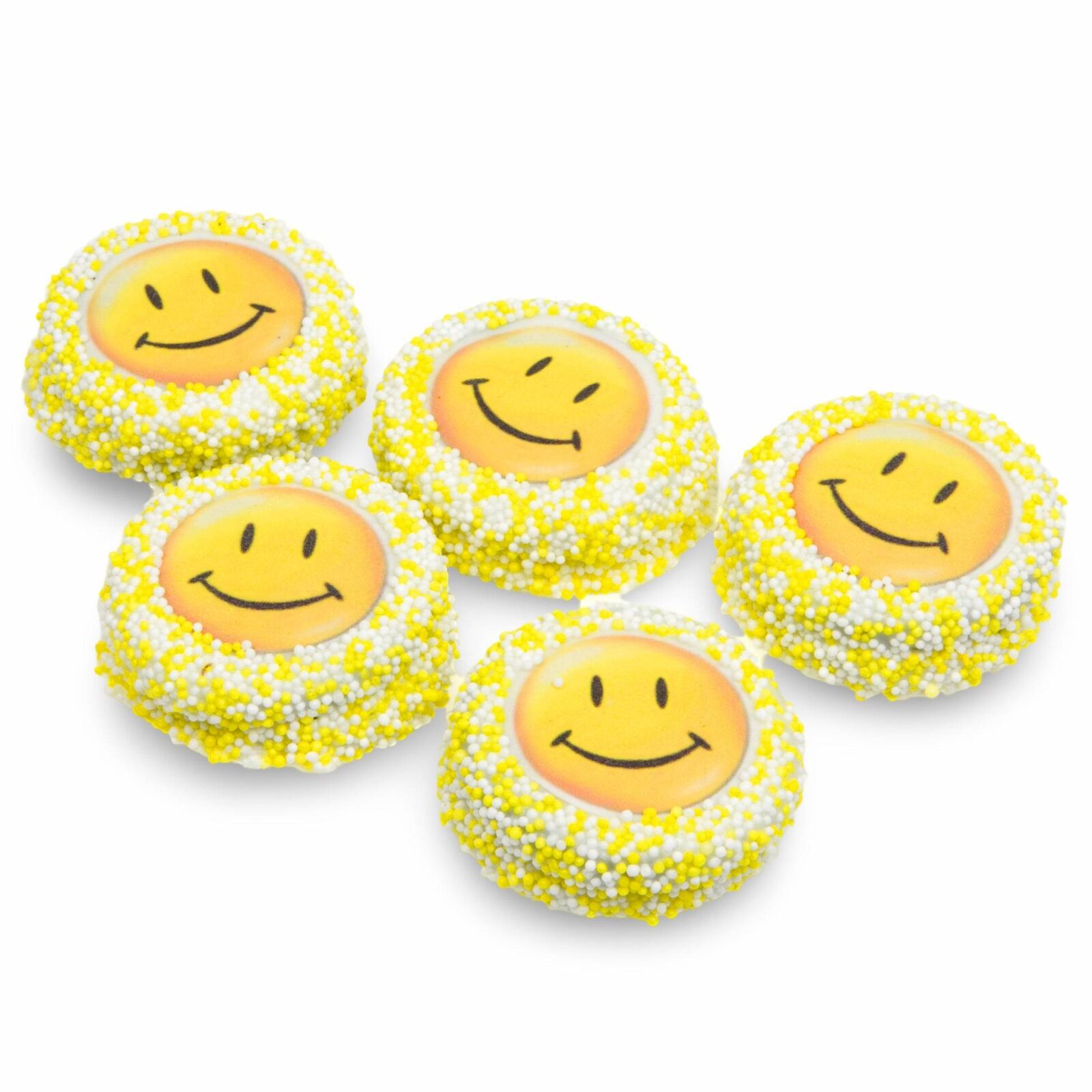Galleta sándwich de chocolate bañada a mano Happy - Individual