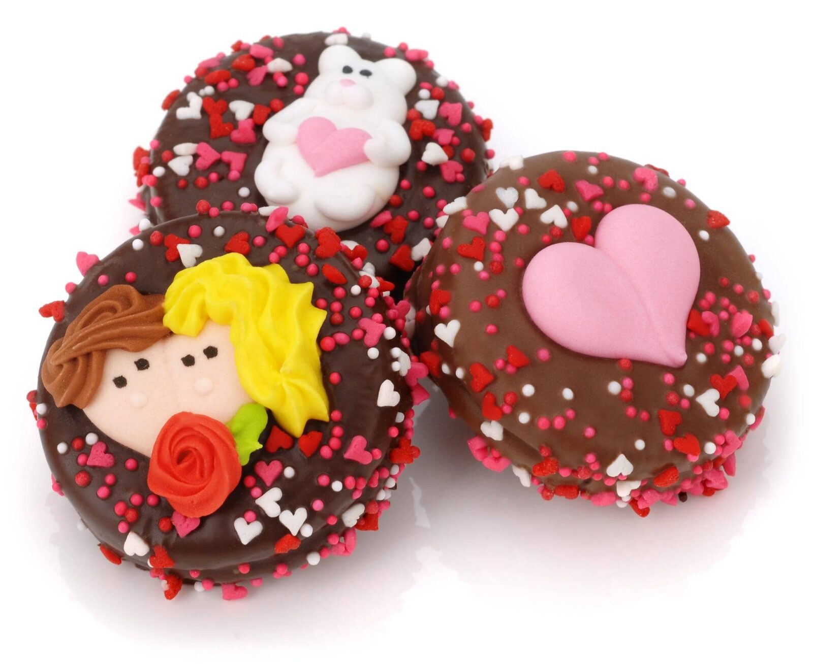 Oreos de chocolate belga Valentine
