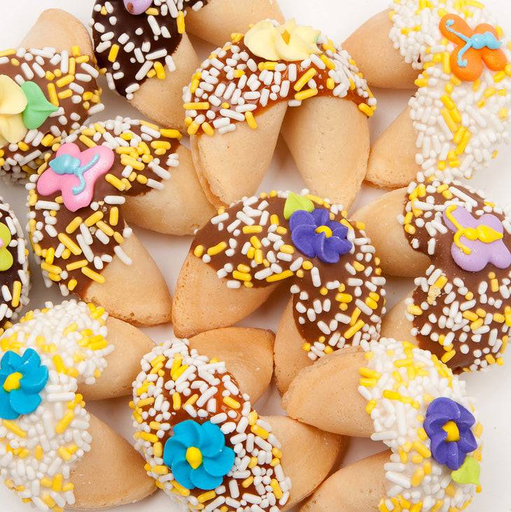 Galletas de la fortuna gourmet de primavera