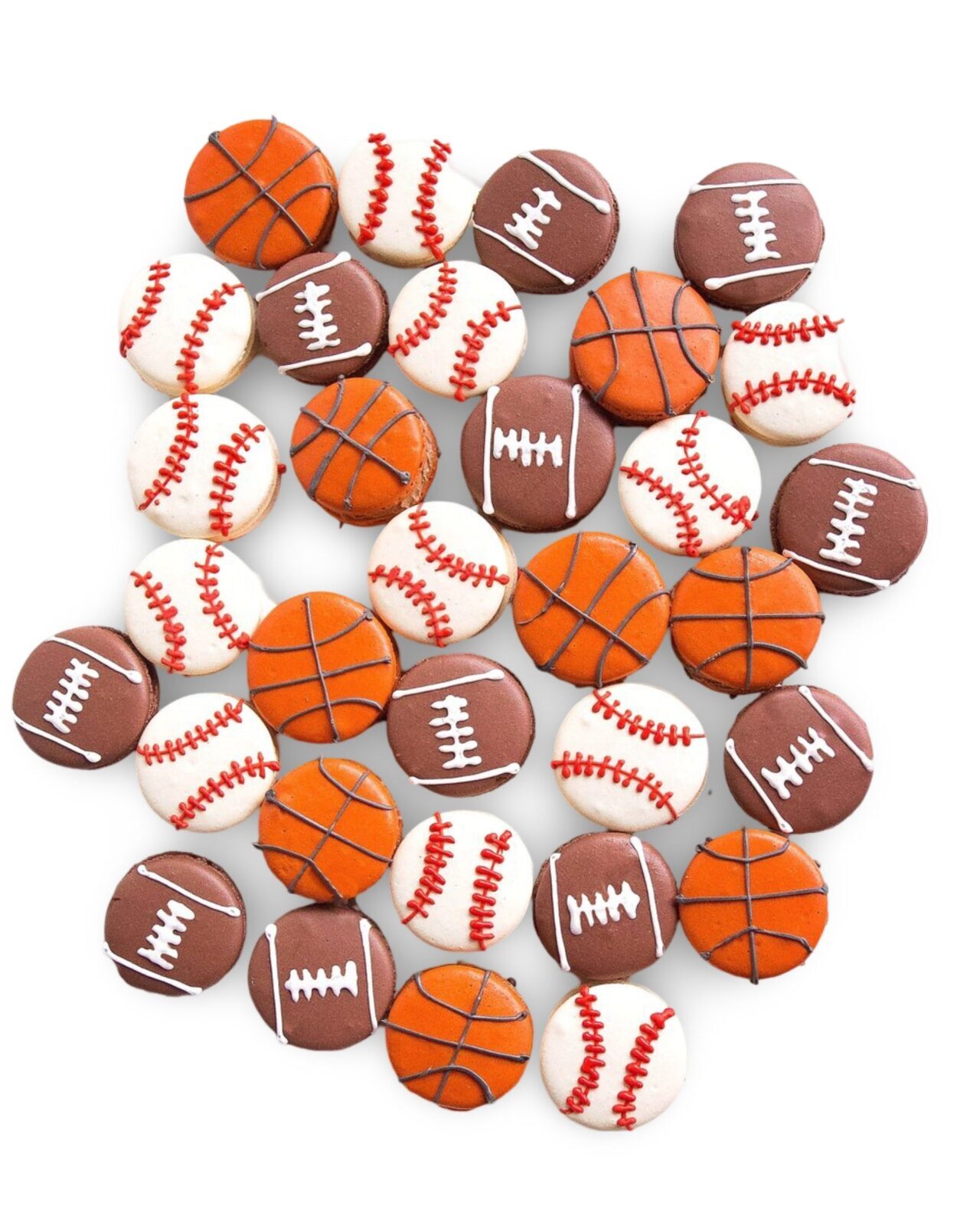 Set de regalo de macarons deportivos