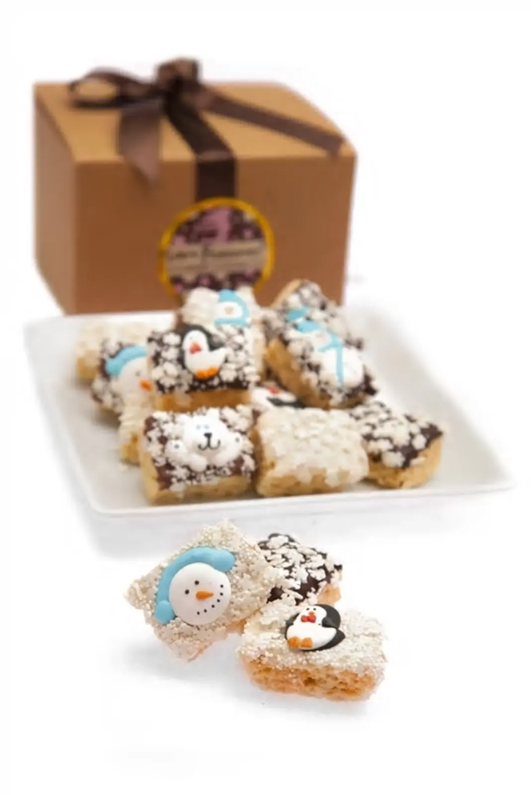 Invierno Mini Krispie caja de regalo