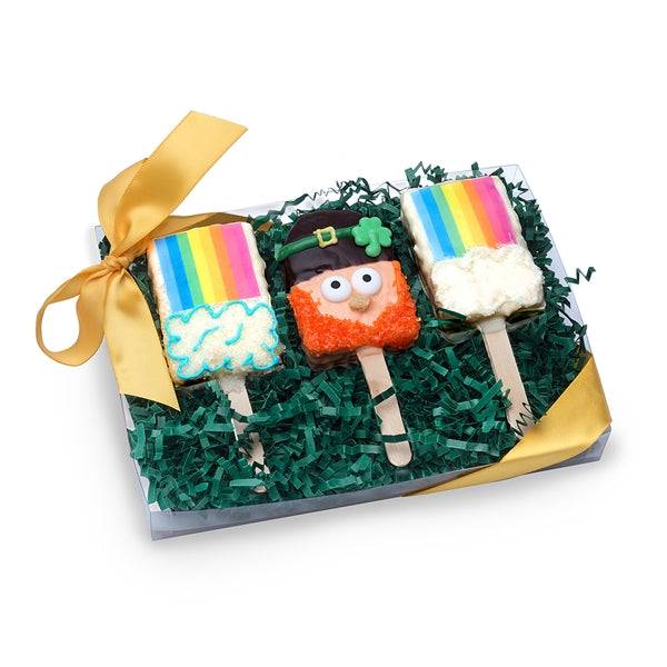 Golosinas crujientes para el Día de San Patricio - Caja de regalo de 3 unidades