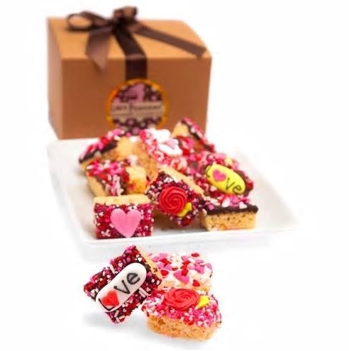 Romántica Mini Krispie caja de regalo