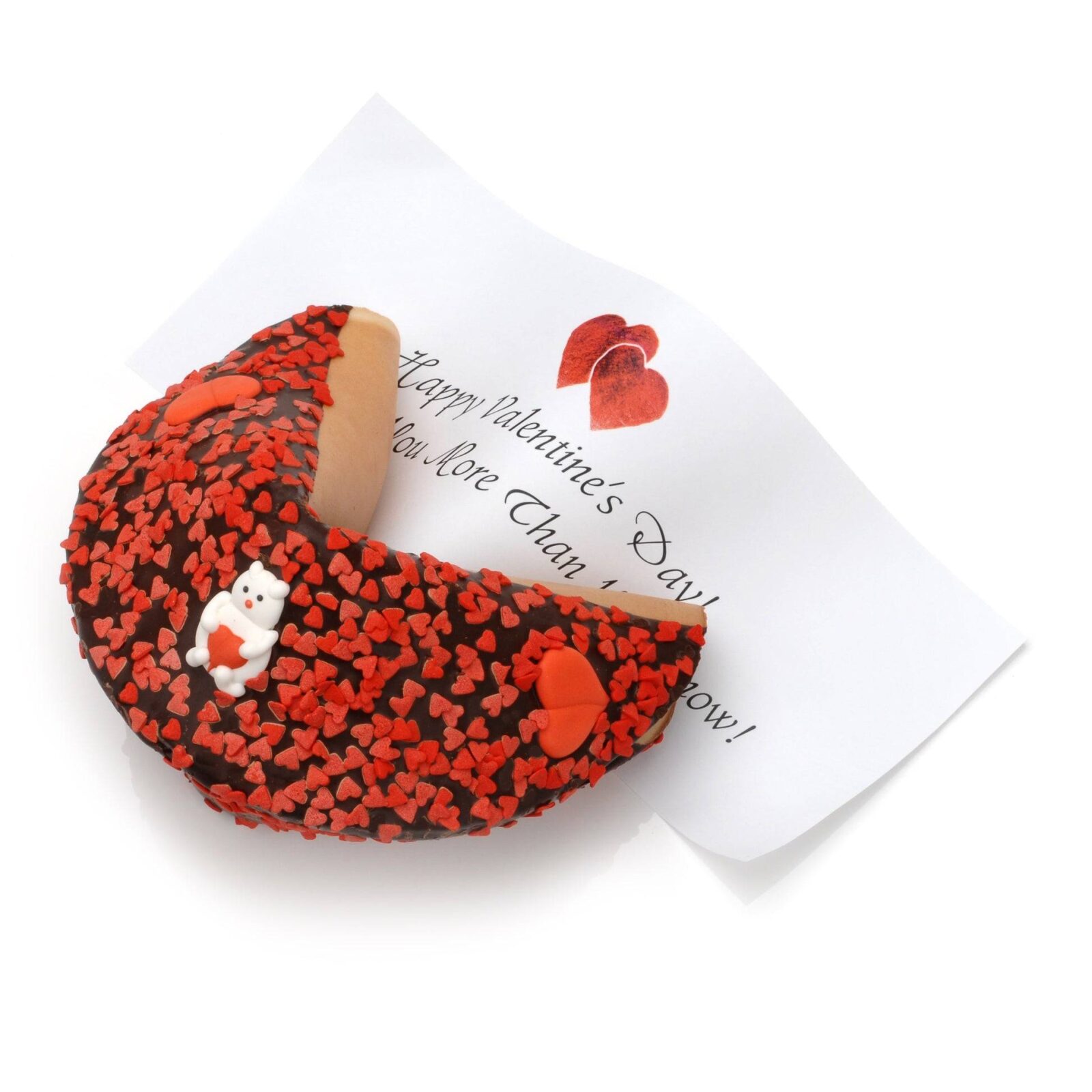Giftblooms Valentine decorado Súper Gigante Fortune Cookie
