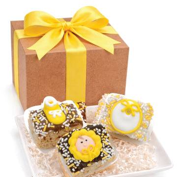 ¡Nuevo bebé! Mini caja de regalo crujiente